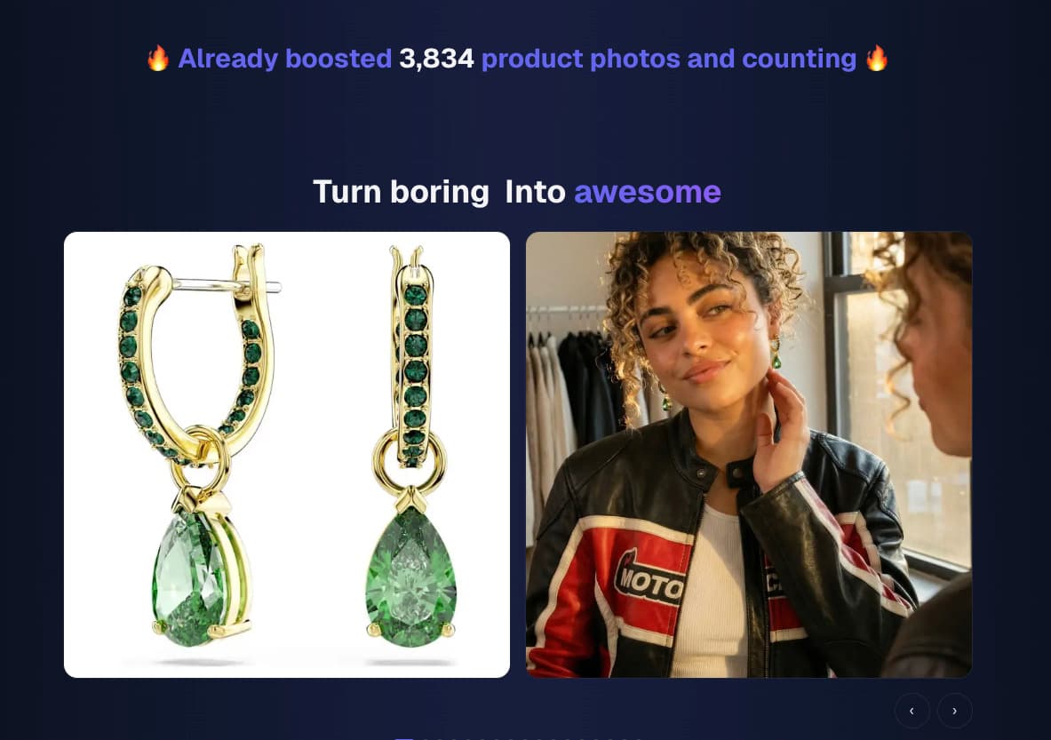 AI Product Photography Platform for E-Commerce