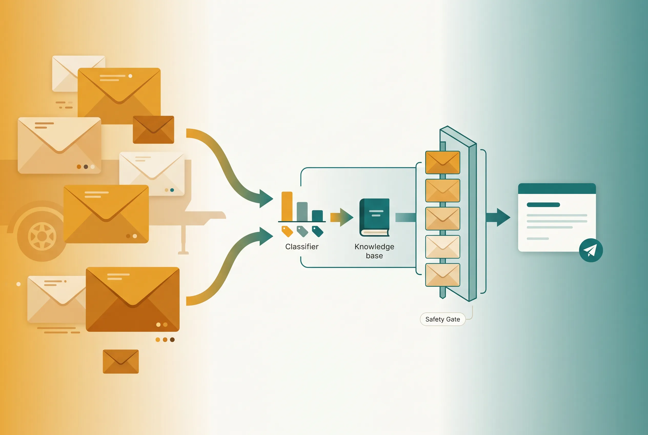 An AI Email Support Agent for E-Commerce