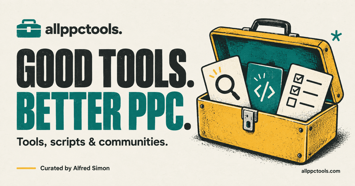All PPC Tools. A Directory That Mostly Runs Itself